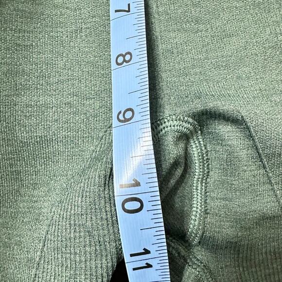 Lululemon Ebb To Street Pant Heathered Fuel Green Women 12 - Picture 7 of 8